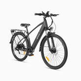 DYU C5 27.5 Inch City Electric Bike with sleek design and battery mount